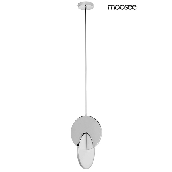 Lampa wisząca DISCO srebrna - Moosee